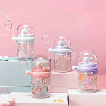 Cup Creative Whale Water Spouting Portable Cartoon Children Cup with Straw Multi-color Selectable Gift Plastic Cup Customizable
Cup Creative Whale Water Spouting Portable Cartoon Children Cup with Straw Multi-color Selectable Gift Plastic Cup Customizable