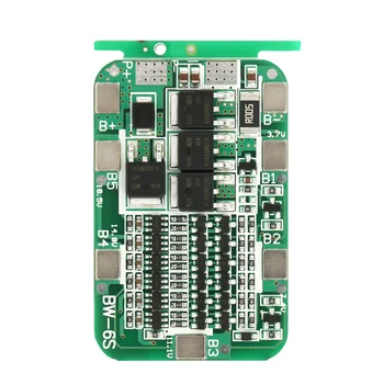 Protection Board 6S 15A 22V 24V Battery Protection Board BMS Battery Protection Boards For 18650 Lithium Batteries
Protection Board 6S 15A 22V 24V Battery Protection Board BMS Battery Protection Boards For 18650 Lithium Batteries