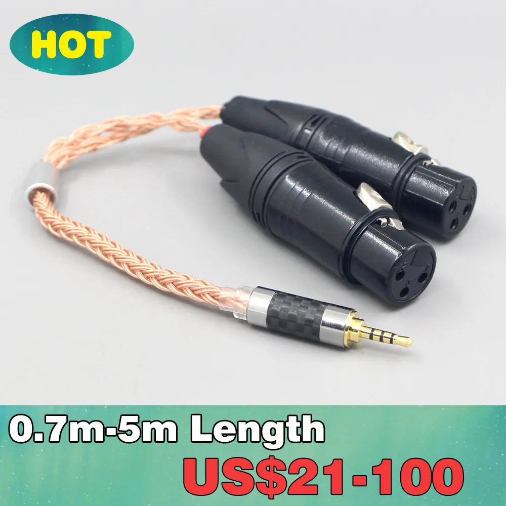 16-ядерный 99% 7N OCC фотокабель для 3 5 м 2 мм 4 6 к двойному XLR 3-полюсный женский кабель