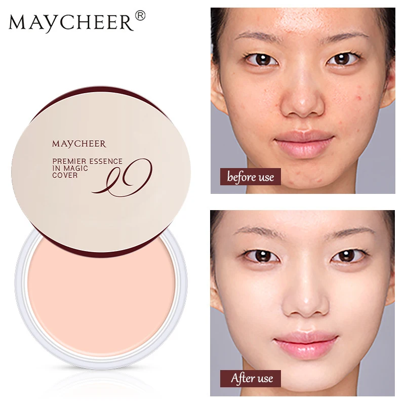 MAYCHEER Brand Matte Foundation Cream Face Makeup Base Concealer Cake Women Facial Make up Brighten Smooth Cosmetic
MAYCHEER Brand Matte Foundation Cream Face Makeup Base Concealer Cake Women Facial Make up Brighten Smooth Cosmetic