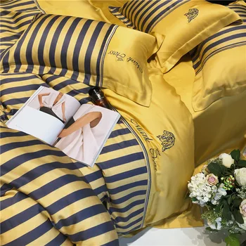 High-End Luxury 80 Tencel Four-Piece Summer Viscose Fiber Bare Sleeping Double-Sided Silky Cool Bedding set
High-End Luxury 80 Tencel Four-Piece Summer Viscose Fiber Bare Sleeping Double-Sided Silky Cool Bedding set