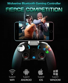 Phone Gamepad Android for Ps3 Controller Wireless Bluetooth Joystick Gaming P3 Dual Motor Vibration Turbo Game Pad iPega PG 9099
Phone Gamepad Android for Ps3 Controller Wireless Bluetooth Joystick Gaming P3 Dual Motor Vibration Turbo Game Pad iPega PG 9099