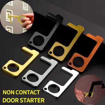 Non Contact Door Opener key Ring Tool Door And Elevator Button And Handle Anti-contact Isolation Easy To Clean And Reuse EDC Key 
Non Contact Door Opener key Ring Tool Door And Elevator Button And Handle Anti-contact Isolation Easy To Clean And Reuse EDC Key