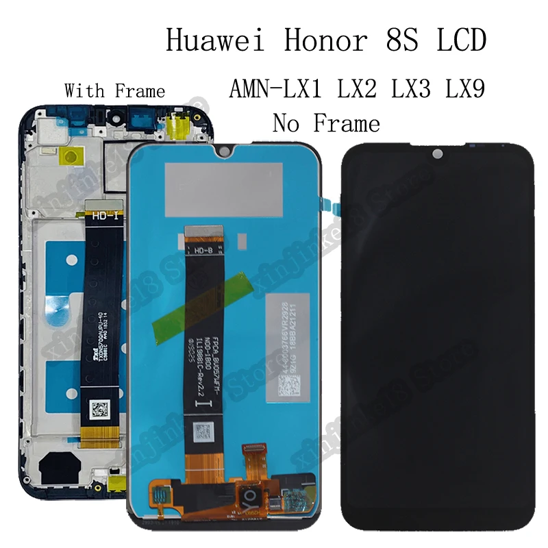 5.71" Original display for Huawei Honor 8S LCD display touch screen digitizer assembly with frame KSA-LX9 KSE-LX9 LCD repair kit
5.71" Original display for Huawei Honor 8S LCD display touch screen digitizer assembly with frame KSA-LX9 KSE-LX9 LCD repair kit