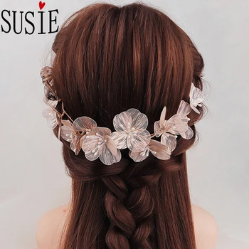 LOVE SUSIE Wedding Headbands Flower Pearls Jewelery Beads Hairwear Golden Hairbrands Bridal Fashion Tiara Hair Accessories
LOVE SUSIE Wedding Headbands Flower Pearls Jewelery Beads Hairwear Golden Hairbrands Bridal Fashion Tiara Hair Accessories