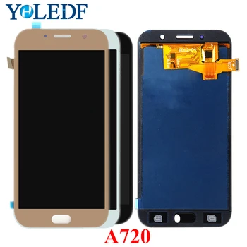 A720 For Samsung Galaxy A7 2017 A720F A720M Phones LCD Display Touch Screen Digitizer Assembly LCD Pantalla TELA Replace Parts
A720 For Samsung Galaxy A7 2017 A720F A720M Phones LCD Display Touch Screen Digitizer Assembly LCD Pantalla TELA Replace Parts