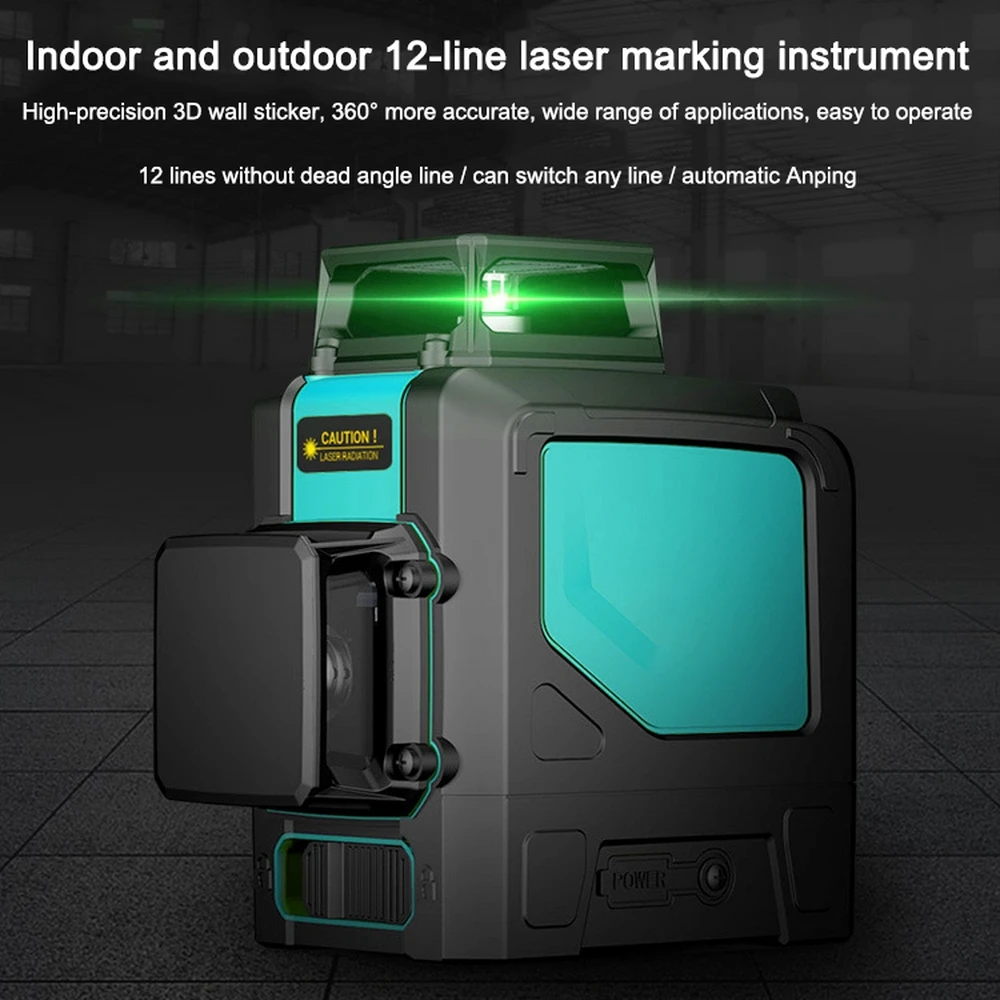 Mileseey 12 Lines 3D Green Laser Levels Self-Leveling 360 Horizontal and Vertical Cross Powerful Laser Beam Line Laser Level
Mileseey 12 Lines 3D Green Laser Levels Self-Leveling 360 Horizontal and Vertical Cross Powerful Laser Beam Line Laser Level