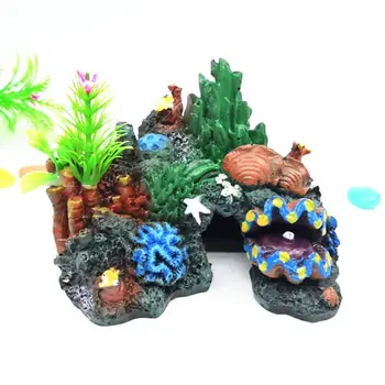 Aquarium Coral Rock Hideouts Resin Mountain Cave Ornaments Fish Tank Decor
Aquarium Coral Rock Hideouts Resin Mountain Cave Ornaments Fish Tank Decor
