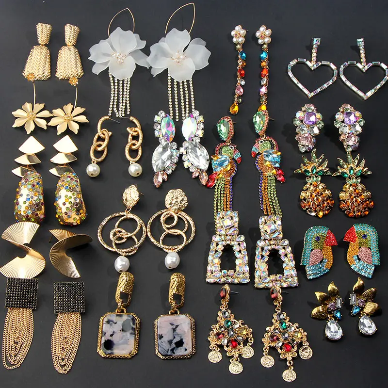 JJFOUCS Boho Tassel Flower ZA Earrings 2019 New Fashion Brand Design Multi Color Wedding Statement Drop Earrings for Women Gift
JJFOUCS Boho Tassel Flower ZA Earrings 2019 New Fashion Brand Design Multi Color Wedding Statement Drop Earrings for Women Gift