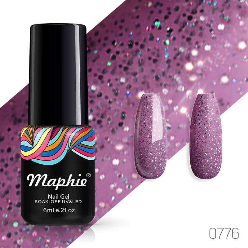 Фото Maphie 6ml Nail Gel Polish Varnish Hybrid Semi Permanent Manicure Art Base Top Coat Lacquer | Красота и здоровье