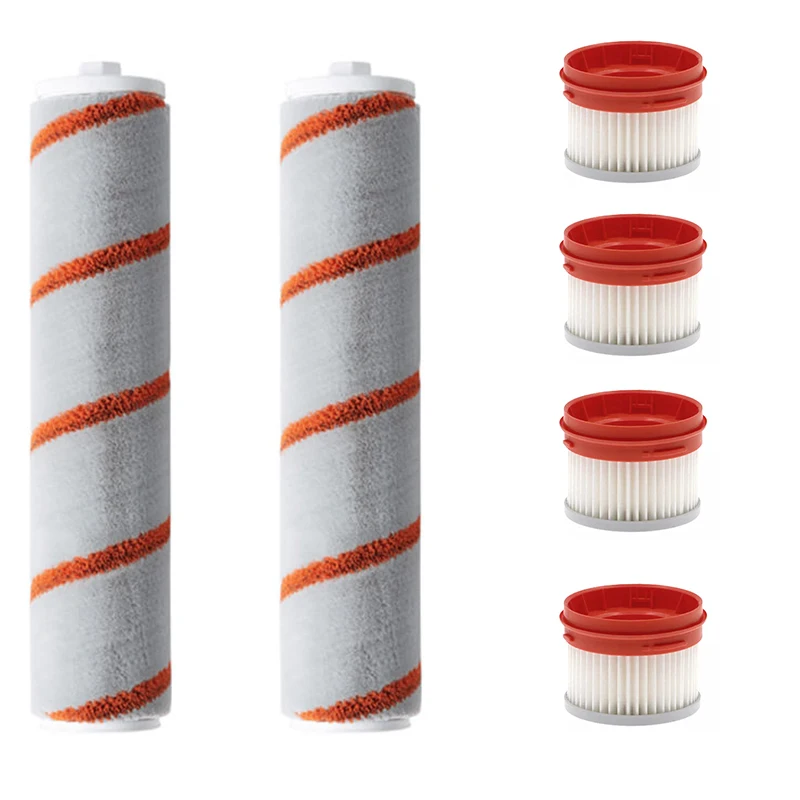 6PCS Roller Brushes Hepa Filter Replacements for Xiaomi Dreame V9 Cordless Handheld Vacuum Cleaner
6PCS Roller Brushes Hepa Filter Replacements for Xiaomi Dreame V9 Cordless Handheld Vacuum Cleaner