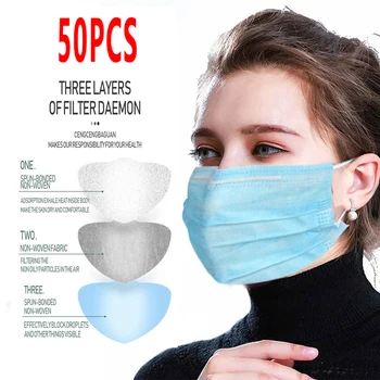 Anti-Pollution 3 Laye Mask Dust Protection Masks Disposable Face Masks Elastic Ear Loop Disposable Dust Filter Safety Mask
Anti-Pollution 3 Laye Mask Dust Protection Masks Disposable Face Masks Elastic Ear Loop Disposable Dust Filter Safety Mask