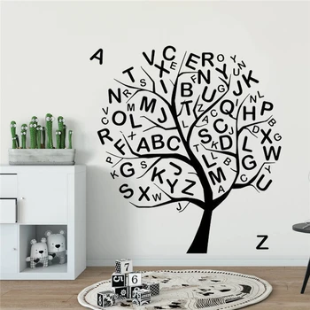 Alphabet Tree Wall Decal Education Vinyl Lettering Study Sticker Learn Signs Decor School Kids Playroom Classroom Decor HY1394
Alphabet Tree Wall Decal Education Vinyl Lettering Study Sticker Learn Signs Decor School Kids Playroom Classroom Decor HY1394