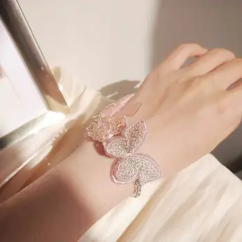Sweet Butterfly Lace Bracelets For Women 2020 New Jewelry Big Bridesmaid Gifts 
Sweet Butterfly Lace Bracelets For Women 2020 New Jewelry Big Bridesmaid Gifts