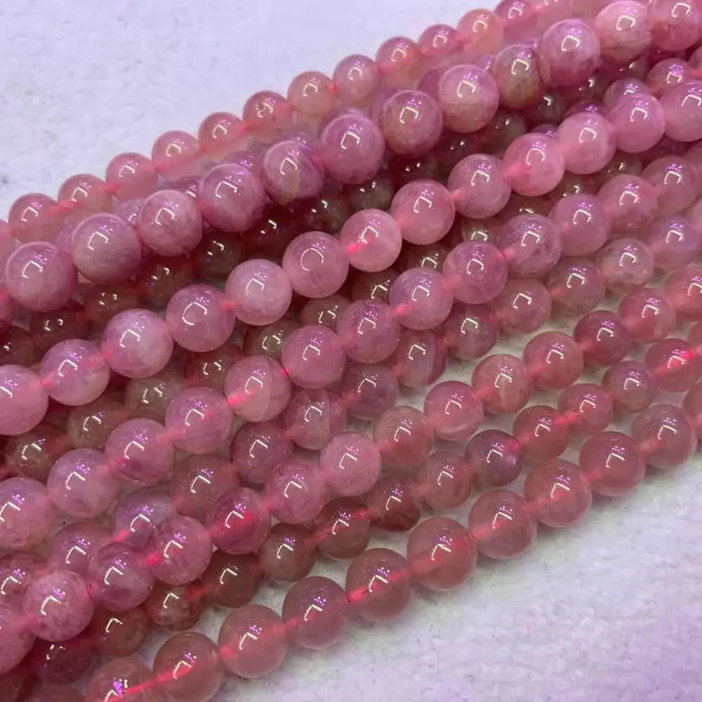 Round Natural Malagasy Rose Quartz Beads For Jewelry Making Beads Bracelets For Women 15'' Needlework Spacer DIY Beads Trinket
Round Natural Malagasy Rose Quartz Beads For Jewelry Making Beads Bracelets For Women 15'' Needlework Spacer DIY Beads Trinket