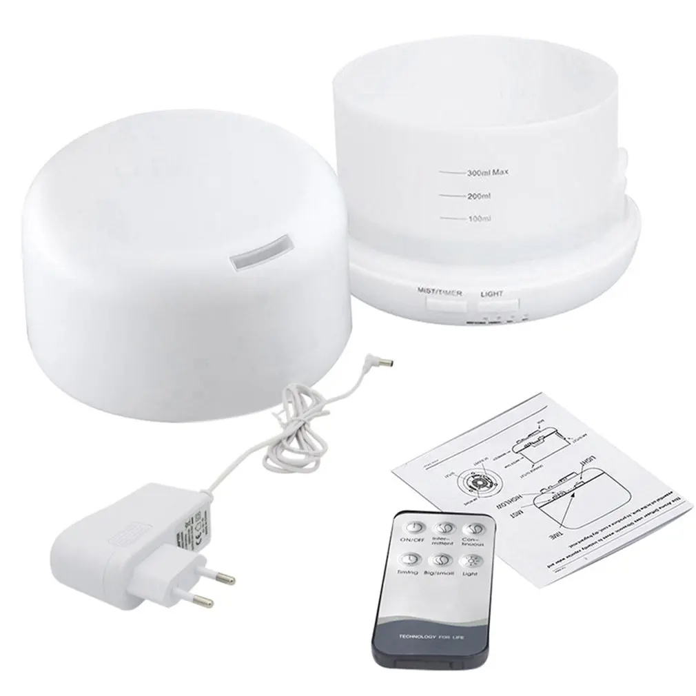 300ml Ultrasonic Remote Control Air Humidifier Aroma Essential Oil Diffuser USB Fogger Mist Maker with LED Light Humidificador
300ml Ultrasonic Remote Control Air Humidifier Aroma Essential Oil Diffuser USB Fogger Mist Maker with LED Light Humidificador