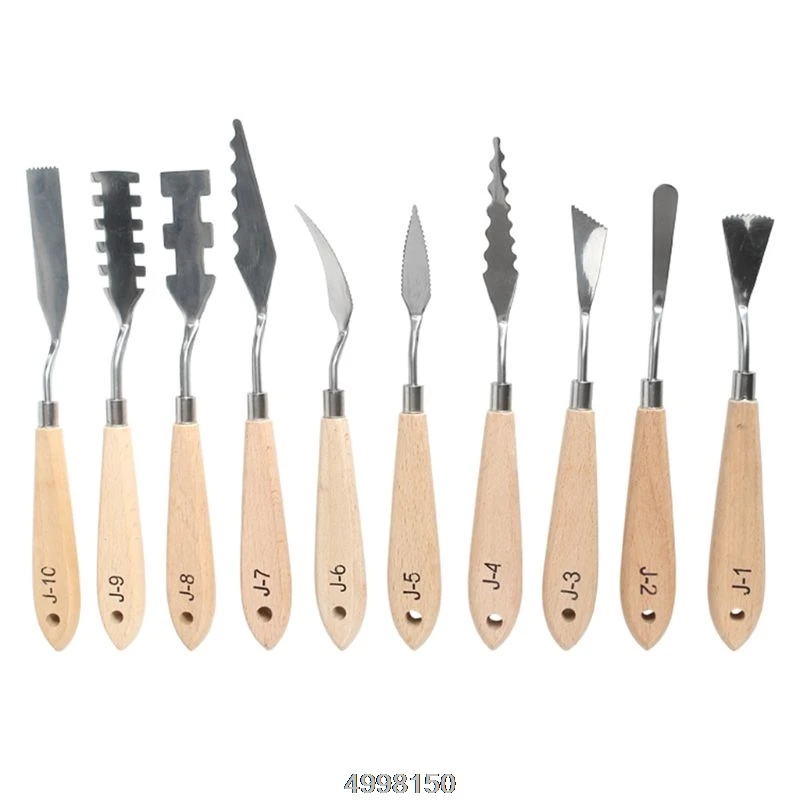 10pcs/set Stainless Steel Painting Palette Knife Oil Paint Spatula Scraper Tools
10pcs/set Stainless Steel Painting Palette Knife Oil Paint Spatula Scraper Tools
