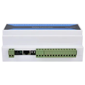 8 Channel Industrial Ethernet IP Network Relay Module Remote Controller Device Ethernet to RS485 Bistable Relay MODBUS
8 Channel Industrial Ethernet IP Network Relay Module Remote Controller Device Ethernet to RS485 Bistable Relay MODBUS