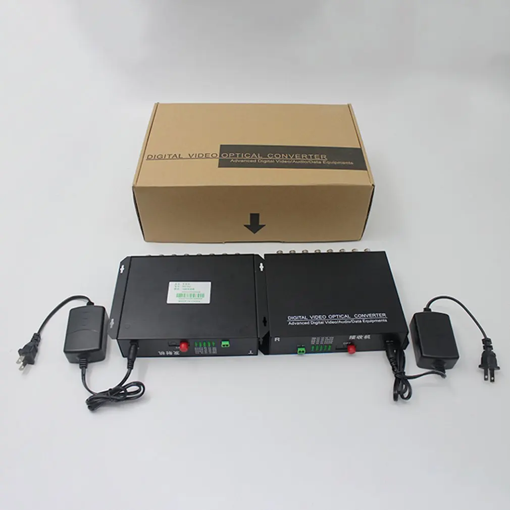 2Pcs 16-Channel Video Optical Transceiver Fc Interface 20Km Lightning Protection Digital Video Optical Transceiver
2Pcs 16-Channel Video Optical Transceiver Fc Interface 20Km Lightning Protection Digital Video Optical Transceiver