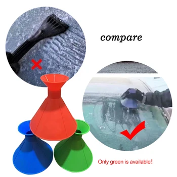 Hot Scrape A Round Ice Scraper Car Windshield Cone-Shaped Snow Scraper Funnel Scraper Snow Remover Universal
Hot Scrape A Round Ice Scraper Car Windshield Cone-Shaped Snow Scraper Funnel Scraper Snow Remover Universal