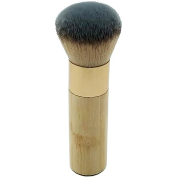 The Buffer Airbrush Finish Bamboo Foundation Brush - Dense Soft Synthetic Hair - Beauty Makeup Blender Applicator
The Buffer Airbrush Finish Bamboo Foundation Brush - Dense Soft Synthetic Hair - Beauty Makeup Blender Applicator