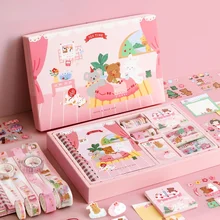 Lovely Bear And Rabbit Theme 2022 DIY Undated Colorful Planner Book+Masking Tapes+Memo Pad Back To School Gift Free Shipping 
Lovely Bear And Rabbit Theme 2022 DIY Undated Colorful Planner Book+Masking Tapes+Memo Pad Back To School Gift Free Shipping
