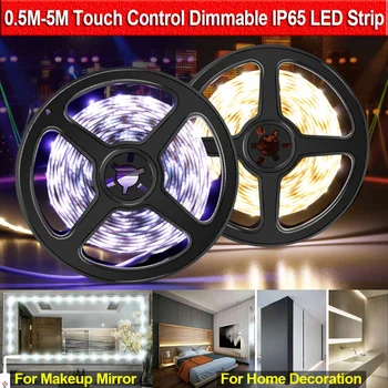 1-4Pack Touch Control LED Strip Dimmable Waterproof TV Background Lighting Makeup Light Bathroom Dressing Home Decor Light D30
1-4Pack Touch Control LED Strip Dimmable Waterproof TV Background Lighting Makeup Light Bathroom Dressing Home Decor Light D30