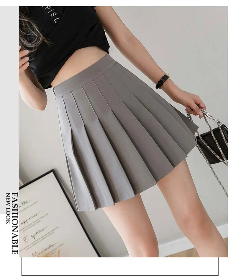 Fashion 2021 Autumn Korean Skirt Shorts Women High Waist Sexy Mini