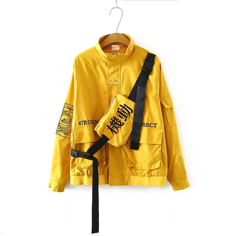 Autumn Harajuku coat streetwear Safari style loose zipper cardigan top loose long sleeves personality jacket trend woman
Autumn Harajuku coat streetwear Safari style loose zipper cardigan top loose long sleeves personality jacket trend woman