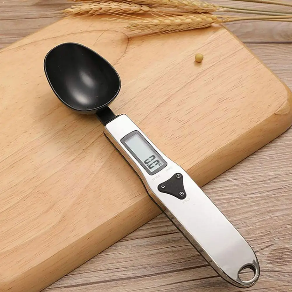 

0.1g Precise Digital Measuring Spoons Electronic LCD Kitchen 500g Food Spoon Gram Scale Scales Mini Weight Digital Volumn T0A1