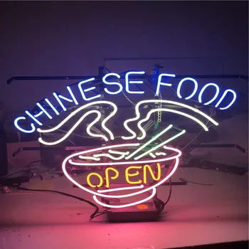 CHINESE FOOD Neon Sign Recreation Game Room WALL Handcraft Neon Bulbs Glass Tube Store Display Commercial Lamp
CHINESE FOOD Neon Sign Recreation Game Room WALL Handcraft Neon Bulbs Glass Tube Store Display Commercial Lamp