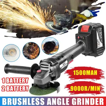 328TV 15000mah Brushless Electric Angle Grinder Cordless Polishing Grinder Power Tool Rechargeable for Metal Stone Wood Cutting
328TV 15000mah Brushless Electric Angle Grinder Cordless Polishing Grinder Power Tool Rechargeable for Metal Stone Wood Cutting