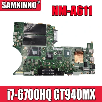 NM-A611 for Lenovo Thinkpad T460P notebook motherboard i7 6700HQ GPU GT940M FRU 01YR856 01HX091 01AV878 01YR858 01HX093
NM-A611 for Lenovo Thinkpad T460P notebook motherboard i7 6700HQ GPU GT940M FRU 01YR856 01HX091 01AV878 01YR858 01HX093
