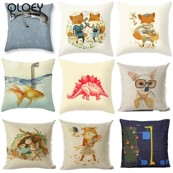 Linen Pillow Foxes 18'' Standard Decoration Home Covers Cases Pillow anime body pillow 45x45cm colorful
Linen Pillow Foxes 18'' Standard Decoration Home Covers Cases Pillow anime body pillow 45x45cm colorful