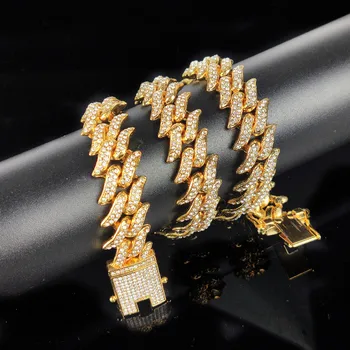 Miami Rose Gold Cuban Link Pink Rhinestone Necklace Chain Full Bling Punk Bling Bling Charm Hiphop Jewelry 
Miami Rose Gold Cuban Link Pink Rhinestone Necklace Chain Full Bling Punk Bling Bling Charm Hiphop Jewelry