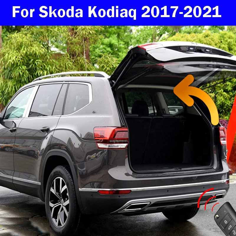 Отверстие багажника автомобиля для Skoda Kodiaq 2017-2021, датчик удара ног, Интеллектуальный подъемник задних ворот, электрическая задняя дверь
Отверстие багажника автомобиля для Skoda Kodiaq 2017-2021, датчик удара ног, Интеллектуальный подъемник задних ворот, электрическая задняя дверь