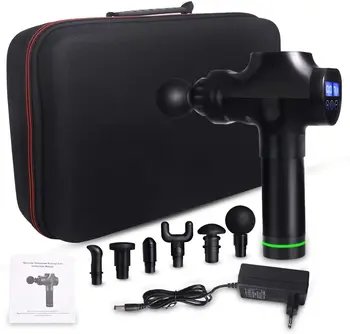 Massage Fascia Gun Deluxe Powerful Muscle Handheld Massage Gun Device Provides Full Body Relief Muscle Pain Tension
Massage Fascia Gun Deluxe Powerful Muscle Handheld Massage Gun Device Provides Full Body Relief Muscle Pain Tension
