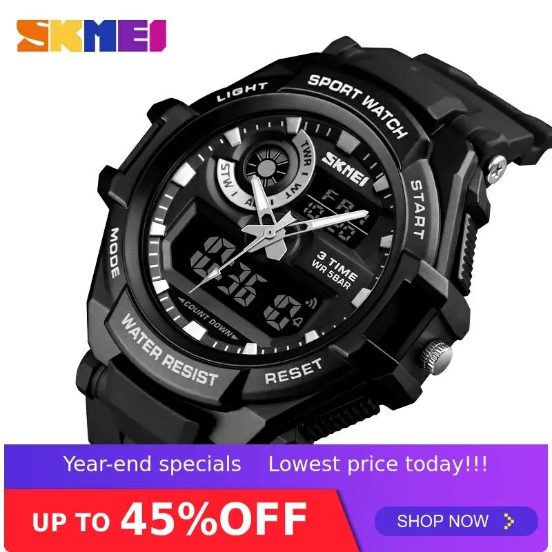 SKMEI 1357 Man Men's Quartz Wrist Watch Men's Army Military Sports Watch Digital Wrist Watch Relogio Masculino
SKMEI 1357 Man Men's Quartz Wrist Watch Men's Army Military Sports Watch Digital Wrist Watch Relogio Masculino