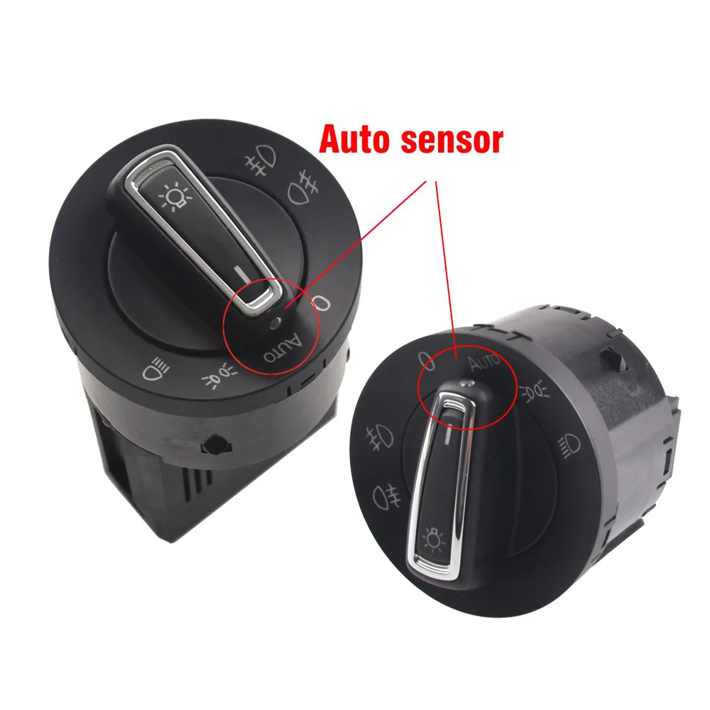 Car Headlight Fog Lamp Switch Headlamp Switch Car Accessorie For VW Golf MK5 MK6 MK7 VII 
Car Headlight Fog Lamp Switch Headlamp Switch Car Accessorie For VW Golf MK5 MK6 MK7 VII