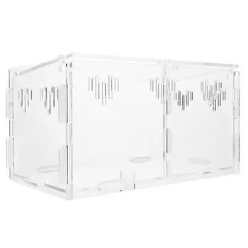 Transparent Acrylic Aquarium Breeding Tank Reptiles Feeding Box Small Pet Turtle Spider Tank Terrariums
Transparent Acrylic Aquarium Breeding Tank Reptiles Feeding Box Small Pet Turtle Spider Tank Terrariums