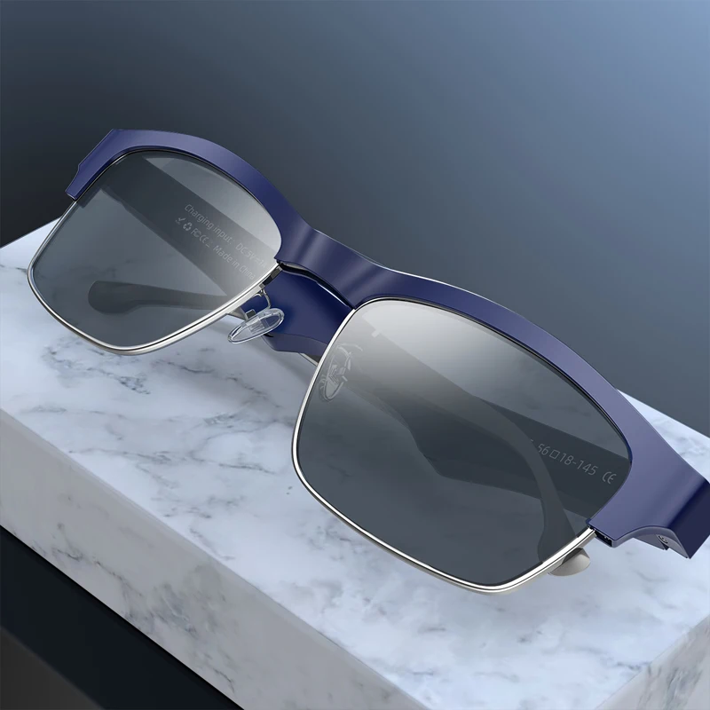 Ultra-light Smart Bluetooth Sunglasses Black Technology Multi-function Call Semi-open Sound Effect Casual Polarized Glasses
Ultra-light Smart Bluetooth Sunglasses Black Technology Multi-function Call Semi-open Sound Effect Casual Polarized Glasses