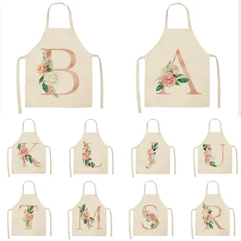 Linen Apron Pink letters Flowers Printed Kitchen Women Baking Waist Bib Home Cooking Brief Sleeveless Pinafore Waist Bib 65*53cm
Linen Apron Pink letters Flowers Printed Kitchen Women Baking Waist Bib Home Cooking Brief Sleeveless Pinafore Waist Bib 65*53cm