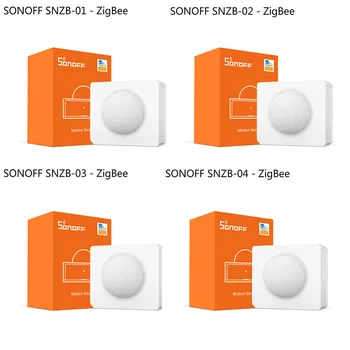 SONOFF Zigbee SNZB-01 Wireless Switch SNZB-02 Temperature And Humidity Sensor SNZB-03 Motion Sensor SNZB-04 Door Window Sensor
SONOFF Zigbee SNZB-01 Wireless Switch SNZB-02 Temperature And Humidity Sensor SNZB-03 Motion Sensor SNZB-04 Door Window Sensor
