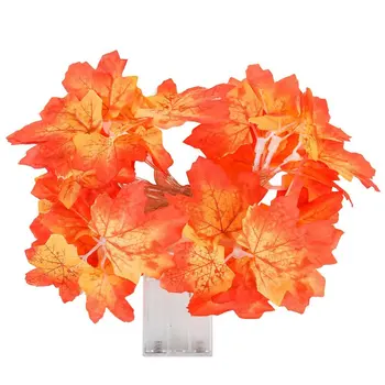 20 LED Maple Leaf String Lights Battery Lighting Fall Garland Decorations Autumn Wreath Decor for Halloween Party Garden
20 LED Maple Leaf String Lights Battery Lighting Fall Garland Decorations Autumn Wreath Decor for Halloween Party Garden