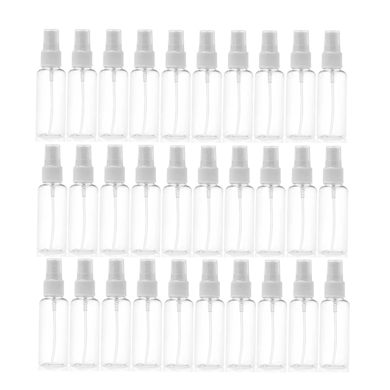 30Pcs Transparent Empty Spray Bottles 50Ml Plastic Mini Refillable Container Empty Cosmetic Containers DROP SHIP
30Pcs Transparent Empty Spray Bottles 50Ml Plastic Mini Refillable Container Empty Cosmetic Containers DROP SHIP