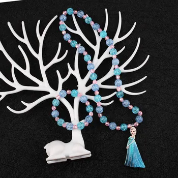 Ice Snow Princess Anna Elsa Pendant Pearl Necklaces For Girls Kids Fashion Necklace Chain Jewelry Children Party Gift
Ice Snow Princess Anna Elsa Pendant Pearl Necklaces For Girls Kids Fashion Necklace Chain Jewelry Children Party Gift