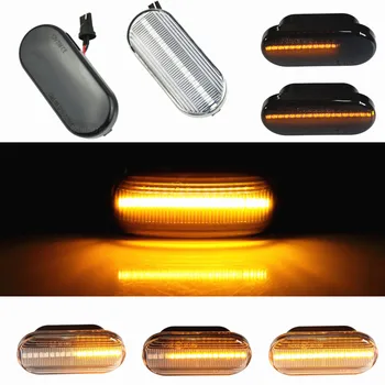 2PCS LED Light Blinker Amber Smoke Side Marker Lights Turn Signal Lights led Indicator For VW Bora Golf 3 4 Passat 3BG Polo SB6 
2PCS LED Light Blinker Amber Smoke Side Marker Lights Turn Signal Lights led Indicator For VW Bora Golf 3 4 Passat 3BG Polo SB6