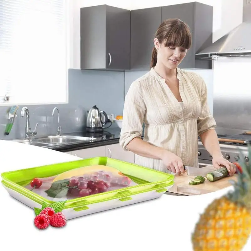 1pcs Food Tray Healthy Food Preservation Tray Storage Container Set Kitchen Tools Serving Platter Storage Tray Food Tray
1pcs Food Tray Healthy Food Preservation Tray Storage Container Set Kitchen Tools Serving Platter Storage Tray Food Tray