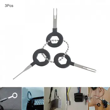 3pcs/set Universal Stainless Steel PVC Auto Car Harness Wiring Crimp Connector Plug Terminal Removal Tool Kit Car Accessories 
3pcs/set Universal Stainless Steel PVC Auto Car Harness Wiring Crimp Connector Plug Terminal Removal Tool Kit Car Accessories
