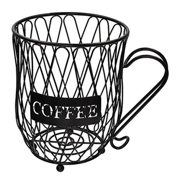 Coffee Pod Holder Organizer Mug with Base, Coffee & Espresso Pod Holder, Coffee Capsule Holder Tea Fruit K Cup Storage Basket
Coffee Pod Holder Organizer Mug with Base, Coffee & Espresso Pod Holder, Coffee Capsule Holder Tea Fruit K Cup Storage Basket